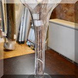 G13. Glass vase.